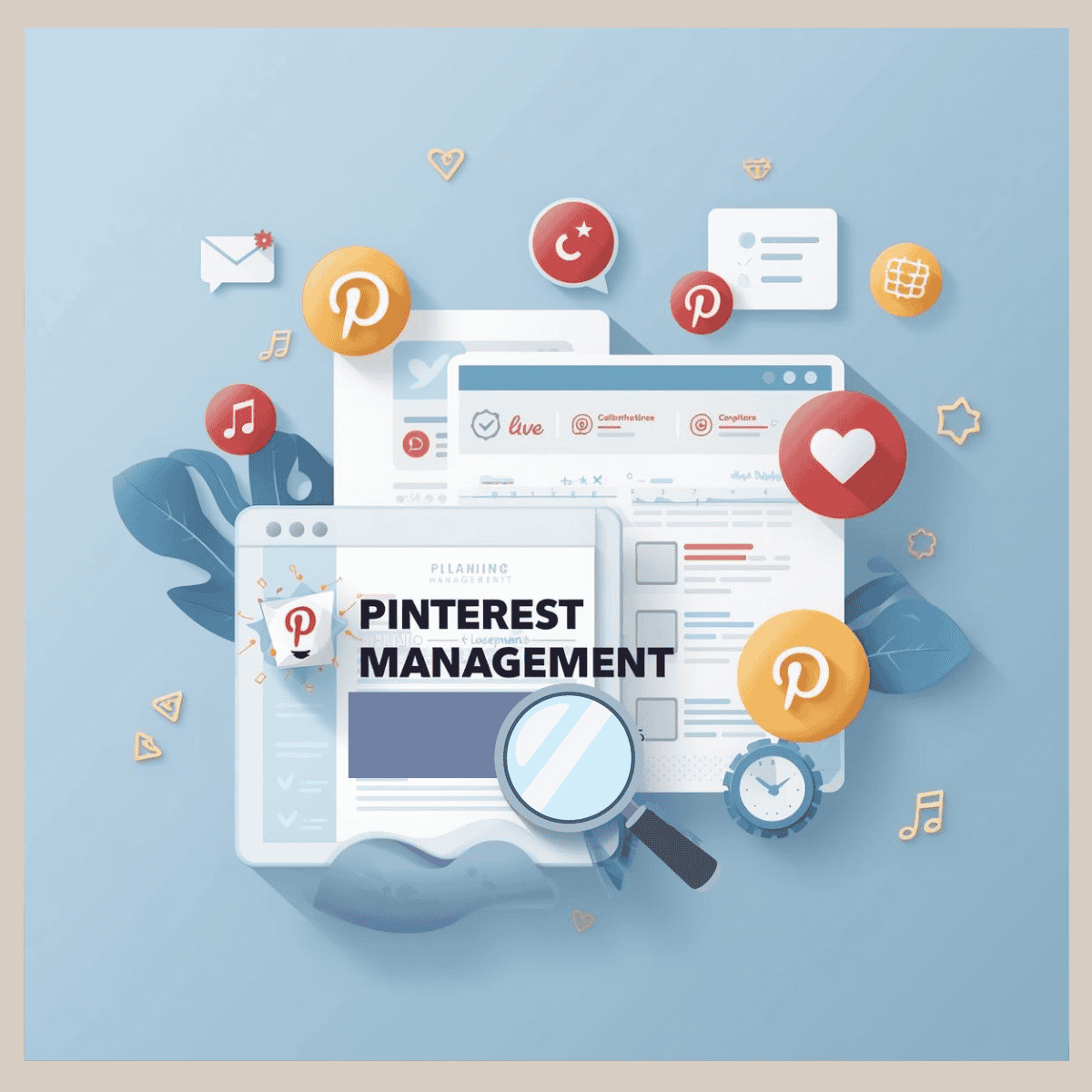 Pinterest management tools for social media marketing success.