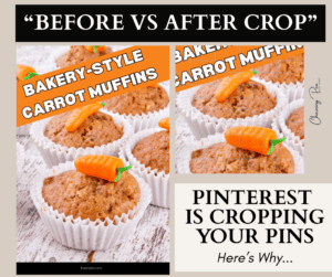 Delicious bakery-style carrot muffins with carrots on top, perfect for Pinterest sharing.