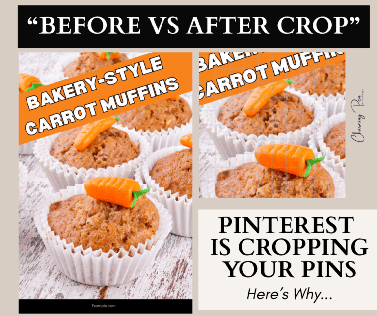 Delicious bakery-style carrot muffins with carrots on top, perfect for Pinterest sharing.