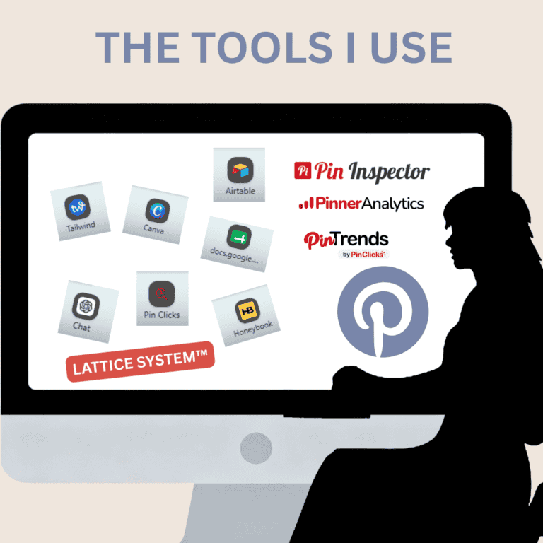 The Tools I Use to Run My Pinterest Business Effectively