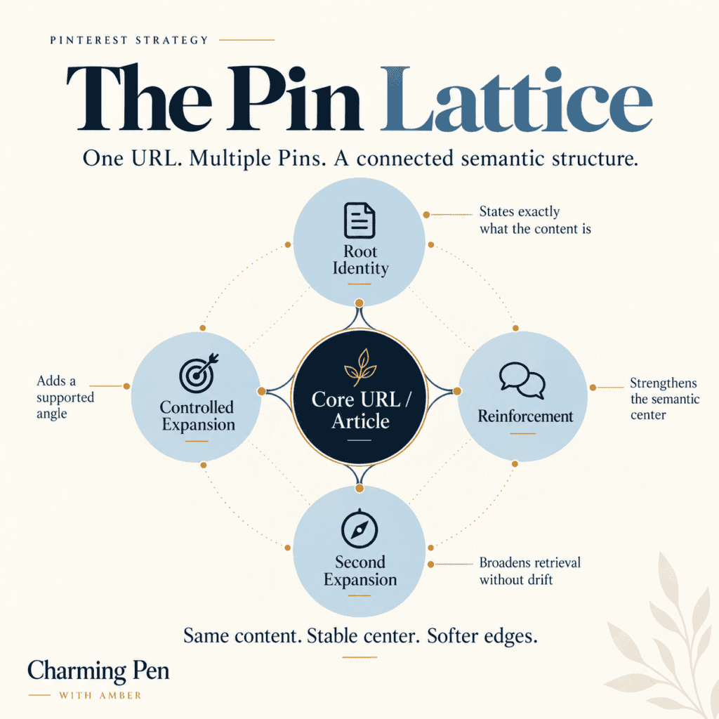 illustrating the pin lattice