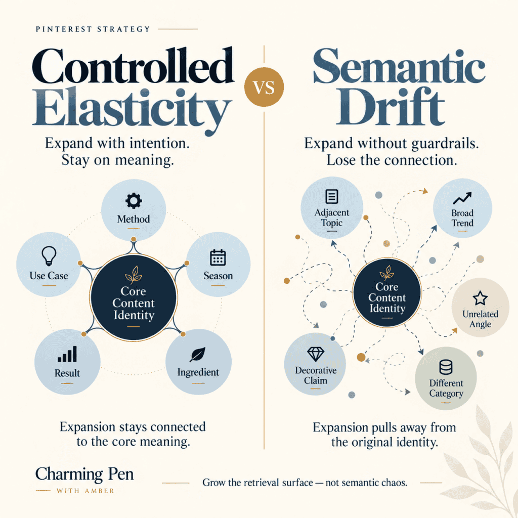controlled elasticity vs semantic drift side by side cluster example