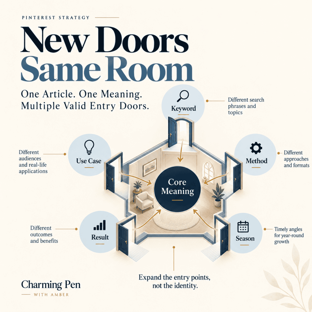 illustration show new entry doors to same room example from article