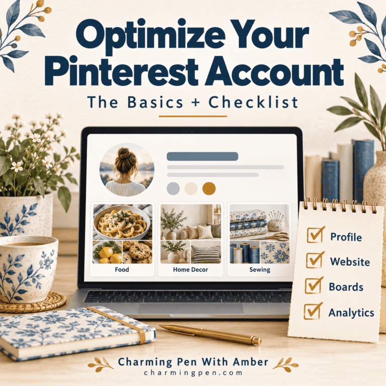 How to Optimize Your Pinterest Account: The Basics + a Checklist