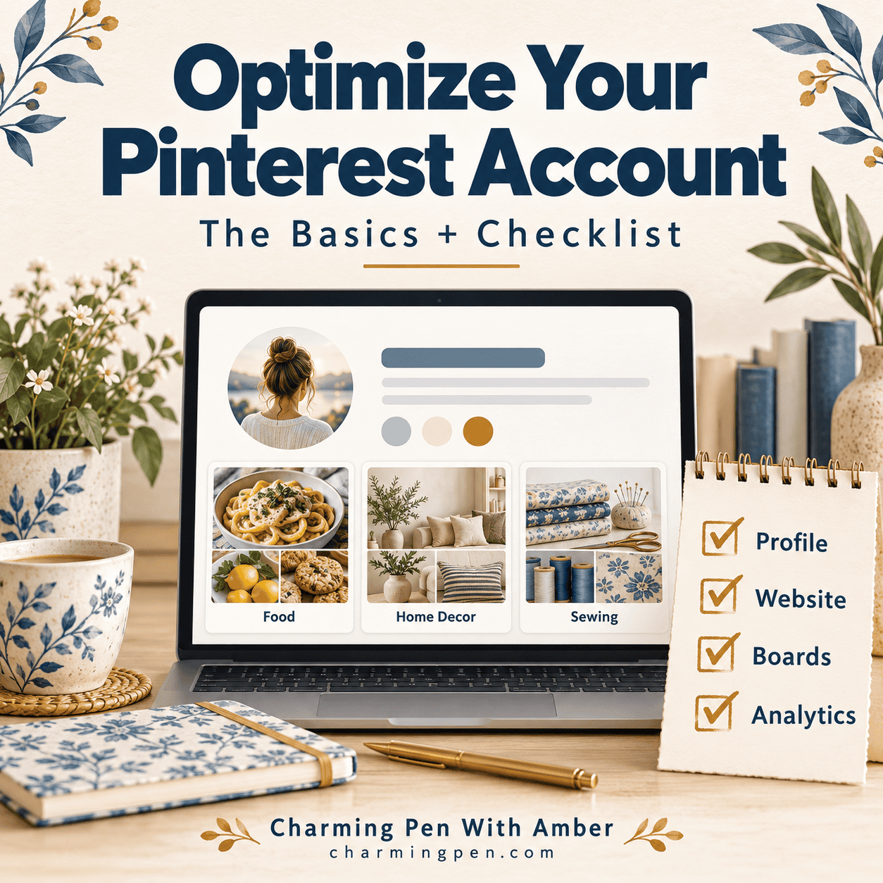 How to Optimize Your Pinterest Account: The Basics + a Checklist